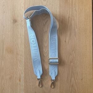 Authentic Louis Vuitton Bandouliere Adjustable Glacier Blue Strap